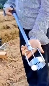 A413 เครื่องเจาะรูฟิล์มคลุมดิน สำหรับเจาะรูฟิล์มเรือนกระจก เครื่องมือทางการเกษตร