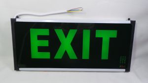 Đèn thoát hiểm exit hai mặt