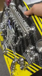 Bộ ốc inox sọc thái full xe cho Dream thái 100 MS11