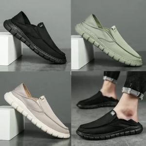 Toseyog 011 Sepatu Highland Slip on Pria Kasual Antislip