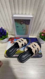 PROMO Sandal Wanita Korean Style Terbaru 2024 / Sandal Model Viral / Sandel Lebaran