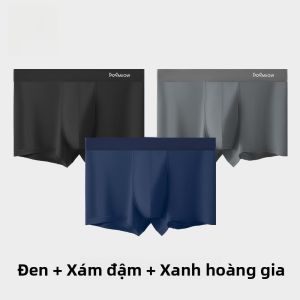 MiiOW | Quần lót nam Modal MiiOW mùa hè 2025 Quần đùi tam giác mỏng thoáng khí không đường may cạp vừa kháng khuẩn