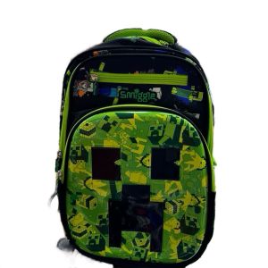 Minecraft Sonic Dinosaur 16 Inches School Backpack Bags for Boys Kids with Multi Pockets and Fun Character Design