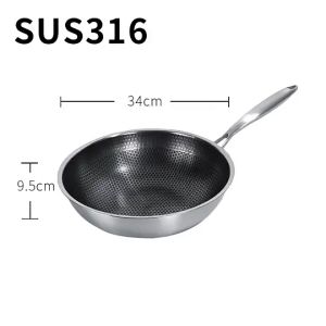 Chảo vân tổ ong chống dính - Chảo dùng được tất cả các loại bếp – Đường kính 32cm -Chảo Chiên Rán Vân Đá Tổ Ong Sâu Lòng-TOP MUA SẮM HCM