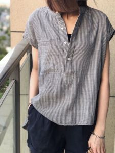 Summer Cotton Linen Loose Slim Fit Versatile Shirt
