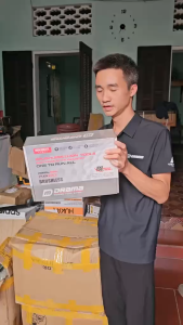 Máy Vít Trượt Pin 18V DRAMA DRAMA D5318 không chổi than sử dụng pin 4cell