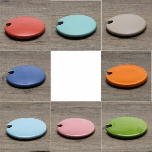 Yisheng | Matte Glossy Ceramic Mug with Lid Hole for Spoon