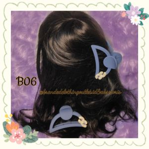 JEPIT RAMBUT DOFF PERMATA +-9CM / JEPIT RAMBUT KOREA / JEPIT RAMBUT KOTAK PERSEGI / JEDAI DOFF OVAL / DOFF HAIR CLAW / DCF6736