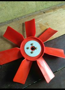 kipas perontok padi / pendingin radiator+plat dan baud M6 4 Pcs