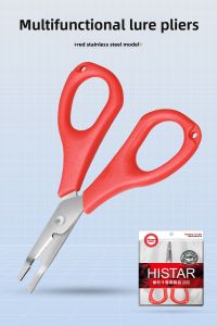 HISTAR | Portable Hastrada Lure Cutting Pliers Multi-Function Fishing Scissors Line Trimmer Ring Remover For Angling