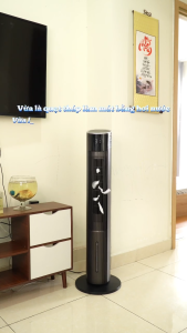 Quạt Tháp Hơi Nước SHIMONO SM-CTF42B Làm Lạnh Điều Hoà Không Khi Phát Ion Âm Cấp Ẩm 3.5L BH 12 tháng Chính Hãng - Tặng kèm 2 Hộp đá khô