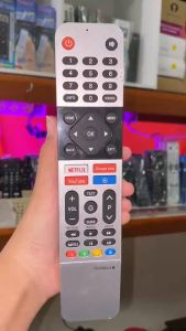 REMOTE ANDROID TV COOCAA SILVER TANPA DUS LED LCD 43S6G 50S6G