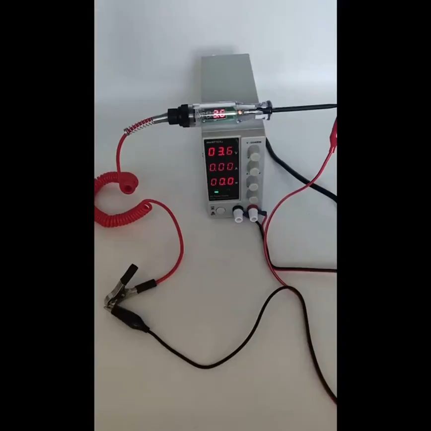 วินิจฉัย รถยนต์ 20A 6V-24V หลอดไฟปากกาแห้งวัดยาว สำหรับวงจรทดสอบดิจิตอล รถบรรทุ