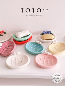 Đĩa Đựng Xà Phòng JOJOS L. PD.Cond. Đĩa Đựng Xà Phòng Phòng Tắm Nhà Tắm Thoát Nước Đĩa Đựng Xà Phòng Chữa Lành Cho Cô Gái Đáng Yêu