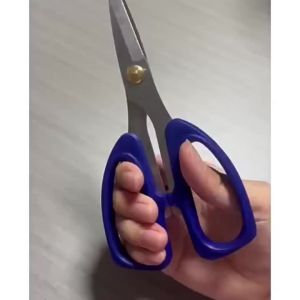 Kitchen Scissors Sewing Scissors Fabric Cutter Tailors Scissors Household Craft Office Cross Stitch Scissors Supplies(7.4inch)