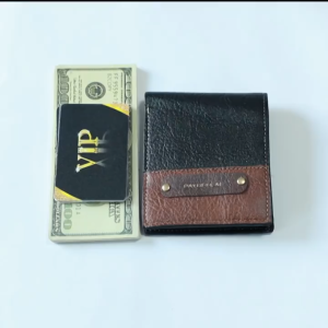 Dompet Lipat Pria Kulit PU 6 Slot Kartu Classic Fashion Urban Vertical Wallet JCYOL03