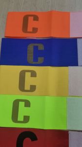 Băng Đội Trưởng Bóng Đá Chữ C Nhiều Màu