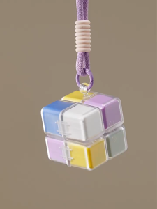 Creative Cube Pill Organizer Detachable And Easy to Clean Magnetic Storage Box Kotak Ubat Berbentuk Kiub Kreatif 创意魔方药盒