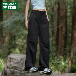 Womens Outdoor Waterproof Work Trousers Straight Leg Hiking Mountain Climbing Sports Windproof Trousers Autumn New Arrival