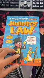 [SG Ready Stock]Murphys Law Learning Book for Kids with 128 Pages Paperback Illustrated Fun Educational Concepts