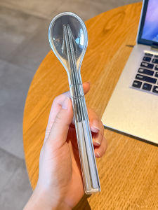 Portable Single-serve Stainless Steel Cutlery Set