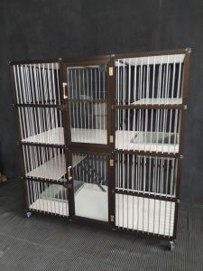 Kandang Kucing Alumunium 2 Kamar Jumbo