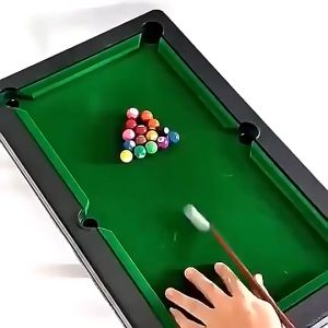 Children Mini Billiard Table & Miniature Billiard Cues: A Fun Gift for Kids