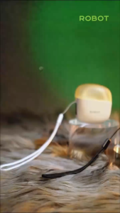 Robot Comfo M2 Earphone Bluetooth 6.0 Open Ear Tws AI ENC HD Call Sport Ows Clear Sound