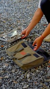 Bếp Nướng Than Hoa Dã Ngoại Gấp Gọn Campingmoon MT-2