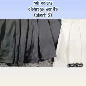 Skort Skirt Wanita Olahraga/Sport Rok Wanita Olahraga Volley Tennis Padel Golf/Skort3