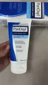 Acne Creamy Wash Benzoyl Peroxide Amino Acid Facial Cleanser - Gentle Cleansing No Tightness High Strength Antibacterial Agent 4% Content Suitable For Sensitive Skin Acne Bar Soap With 10% Benzoyl Peroxide