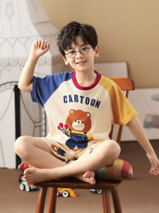 GONGDIE | Cute Cartoon Summer Sleepwear 2-Piece Set