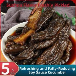 Fresh Farm-style Crispy Pickled Cucumbers Packaged Bag