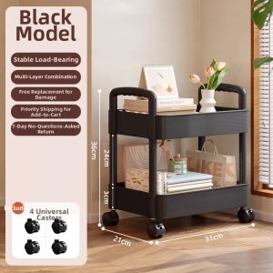 MINGZHIYIFAN | Multi-layer Narrow Bathroom Storage Shelf