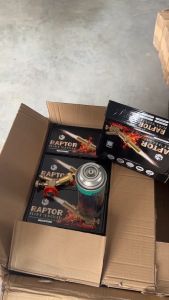 SUPOR รับประกัน 10 ปี หัวพ่นไฟ หัวพ่นแก๊สกระป๋อง RAPTOR R2 รุ่นใหม่ จุดไฟในตัว วัสดุทองเหลืองแท้