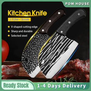 Super Sharp Knife Japan Japanese Knife High Quality Kitchen Knife Butcher Knife Slicing Vegetables With Wooden Handle Household Forged Stainless Steel Slicing Knife Ultra-fast Sharp Chefs Special Bone Chopping knife For Kitchens