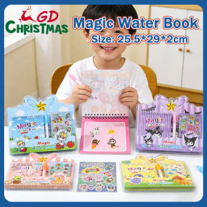 Magic Water Coloring Book for Kids Drawing Reusable Book With Pen for Girls&Boys Education Toys For Kids