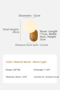 NSWR | Decorative Wall Lamp Modern Minimalist French Cream Style