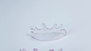 Miếng Dán Silicon Uốn Mi Lomansa 2 Cặp LC Curl Trong Suốt/vàng Dụng Cụ Nâng Mi 3D Phụ Kiện Trang Điểm
