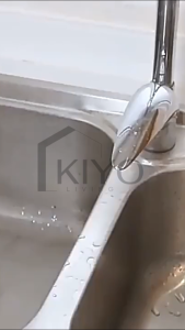 KIYO Keranjang Sabun Spons Wastafel Rak Keranjang Gantung Organizer Pengering Spons Cuci Piring Gantungan Wastafel Dapur Multifungsi