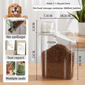 Sealed Moisture-Proof Pet Food Storage Container