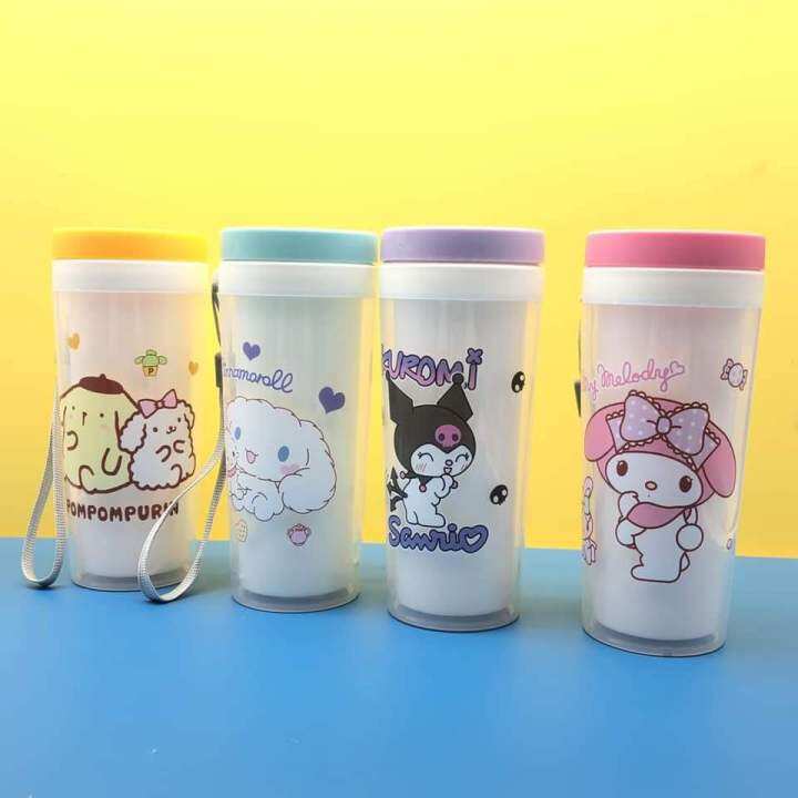 Sanrio Cup with Lid Kawaii Cinnamoroll My Melody Kuromi | Lazada PH