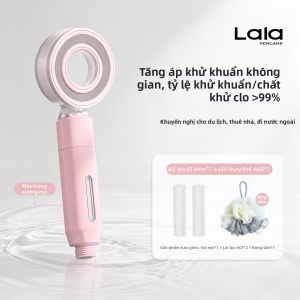 Lalapercare | Vòi Hoa Sen Lọc Nước Tăng Áp Bốn Lớp Lọc Chống Khuẩn Dễ Mang Đi