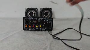 BISA COD - Amplifier Karaoke Power Stereo Audio Papan Board Micphone Bluetooth USB Radio TF DIY Subwoofer D10 D30 D50 Bass Audio Karaoke FM Papan