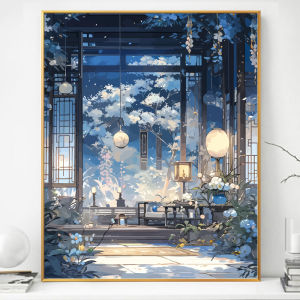 Chinese Ancient Style Pavilion 1000 Pieces Puzzle Wooden Chinese Ancient Style Chinese Fad High Difficulty Suitable for Adults to Play Niche Style Fancy