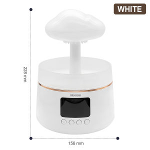 MeeGoo เครื่องพ่นอโรม่า Aroma Diffuser 300ml เครื่องทําความชื้นอโรมาเธอราพี ไร้สาย LEDสีสันสดใส สําหรับโฮมออฟฟิศ