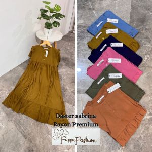 Daster Batik Terbaru Amima || Dress Rayon Batik Pekalongan Adem Dipakai