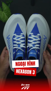 Dowin HEXAGON3 Giày Thể Thao Chạy Bộ Nam Nữ - Siêu nhẹ Siêu Êm Nảy Phù Hợp Cho Nam Nữ Chạy Bộ Đi Race