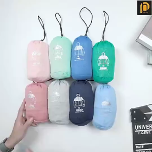 Áo chống nắng thông hơi nữ phiên bản 1 lớp tặng túi cuộn