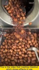 เครื่องคั่วเกาลัด คั่วกาแฟ ZB-D2421 ความจุ 12-18 กก.📌มีพร้อมส่ง